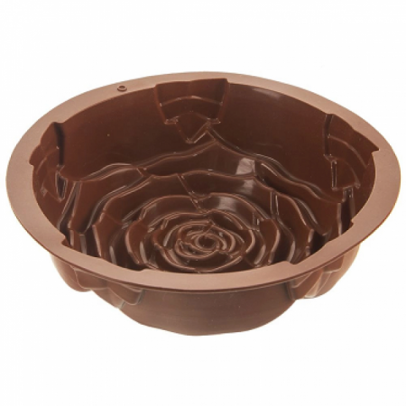 Silikoninė kepimo forma "Rožė", Ø 25 cm