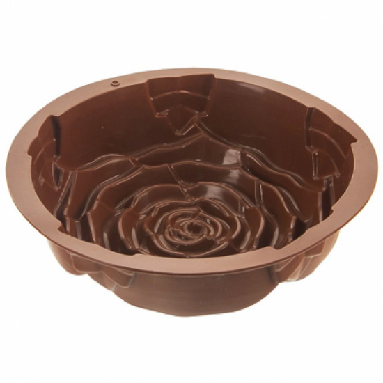 Silikoninė kepimo forma "Rožė", Ø 25 cm
