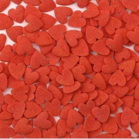 Cukriniai pabarstukai - konfeti "Širdelės", 60 ml