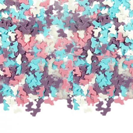 Cukriniai pabarstukai - konfeti "Vienaragiai", 60 ml