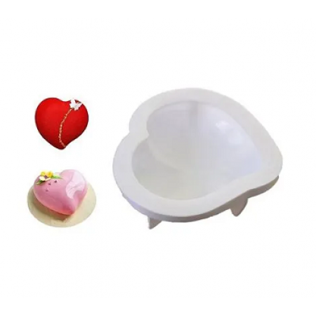 Silikoninė kepimo forma "Širdelė", 17,0x17,5x4,6 cm