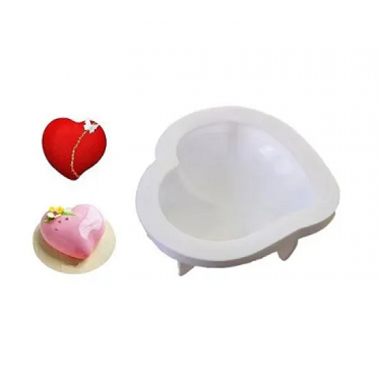 Silikoninė kepimo forma "Širdelė", 17,0x17,5x4,6 cm