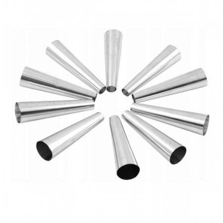 Smailūs vamzdeliai rageliams, 10 vnt., 7,0 cm