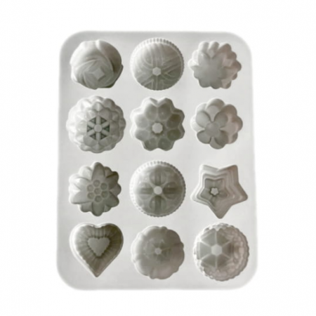 Formelė "Gėlės" saldainiams, guminukams, sausainiams gaminti