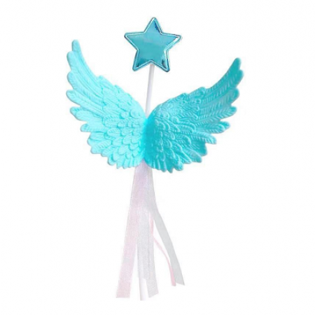 Smeigtukas "Angeliuko sparnai" - mėlynas