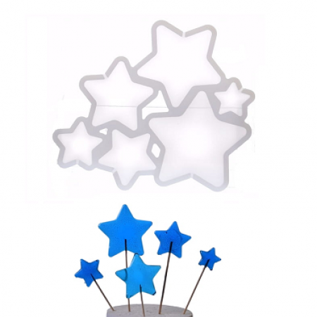 Silikoninė formelė izomaltui, čiulpinukams "Žvaigždutės"