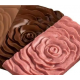 Silikoninė formelė šokolado plytelei "Rožė"