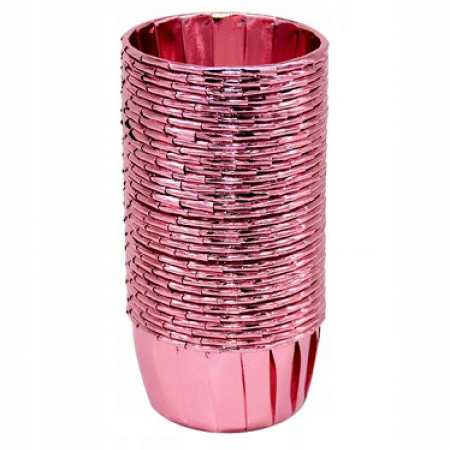 Popierinės keksiukų formelės - rožinės, dug. Ø 5,0 cm, 50 vnt.