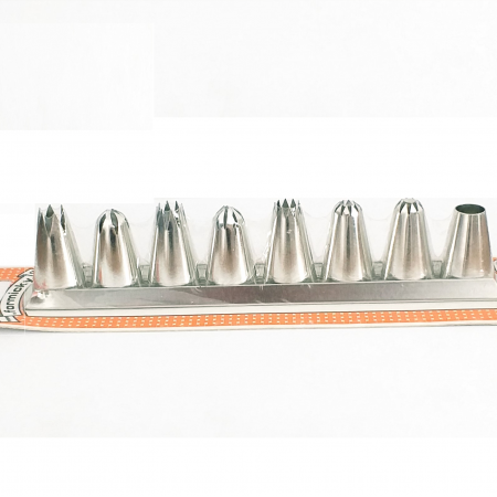 Konditeriniai antgaliai, 8 vnt. ir laikiklis