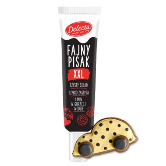 Cukrinio glajaus pieštukas - juodas, 30 g Cukrinio glajaus pieštukas - juodas, 30 g