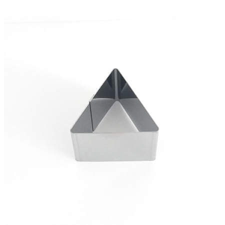 Konditerinė forma kepimui, surinkimui, serviravimui. Trikampis, dydis 5,0x5,0x5,0 cm, h 4,0 cm