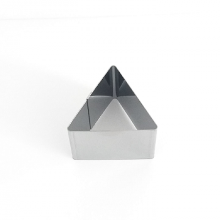 Konditerinė forma kepimui, surinkimui, serviravimui. Trikampis, dydis 5,0x5,0x5,0 cm, h 4,0 cm