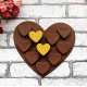 Formelė šokoladui "Širdelės"