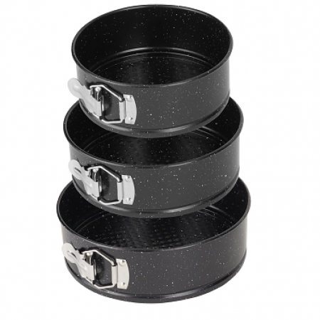 Atsegamų kepimo formų rinkinys, Ø 24,0 cm, 26,0 cm, 28,0 cm, 3 vnt.