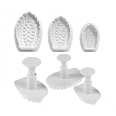 Formelėscukrinei masei "Lapai", 3 vnt.