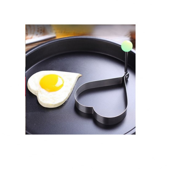 Formelė kiaušiniams kepti, "Širdis", 9,0x8,3 cm