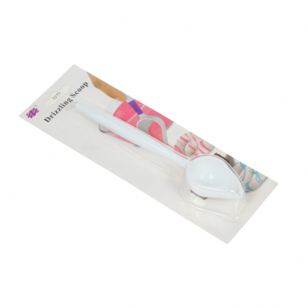 Šaukštas glajui, šokoladui paskirstyti