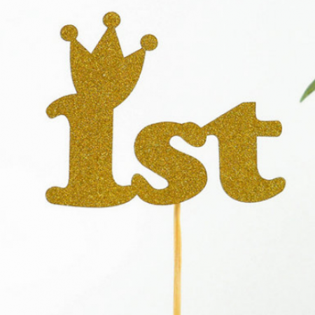 Smeigtukas pirmam gimtadieniui "1st"