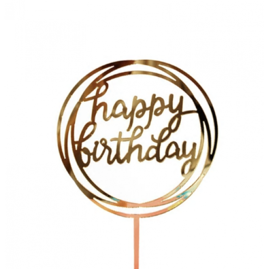 Smeigtukas "Apskritimas su užrašu Happy birthday" Smeigtukas "Apskritimas su užrašu Happy birthday"