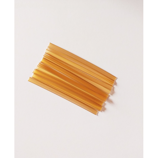 Auksinės spalvos juostelės maišelių uždarymui, 15 vnt., 13,7 cm Auksinės spalvos juostelės maišelių uždarymui, 15 vnt., 13,7 cm
