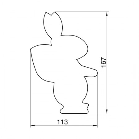 Formelė dideliems meduoliams "Kiškutis"