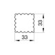 Formelė "Kvadratas", 3,3x3,3 cm Formelė "Kvadratas", 3,3x3,3 cm