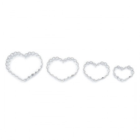 Formelių rinkinys "Širdelės", 4 vnt.