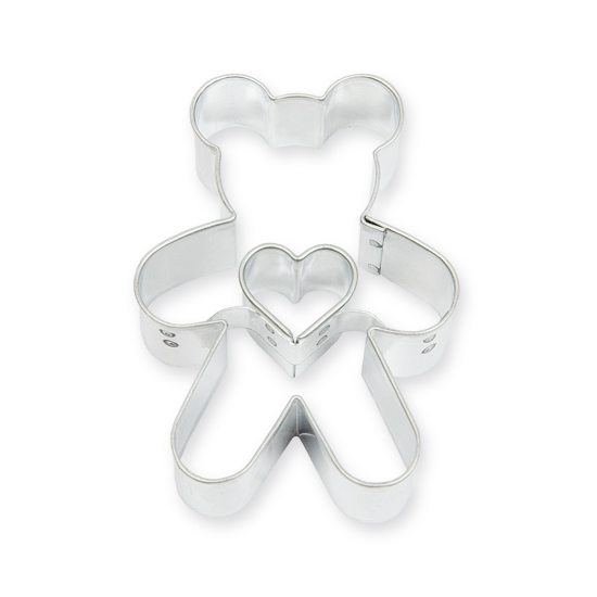 Formelė "Meškiukas su širdele", 5 cm Formelė "Meškiukas su širdele", 5 cm
