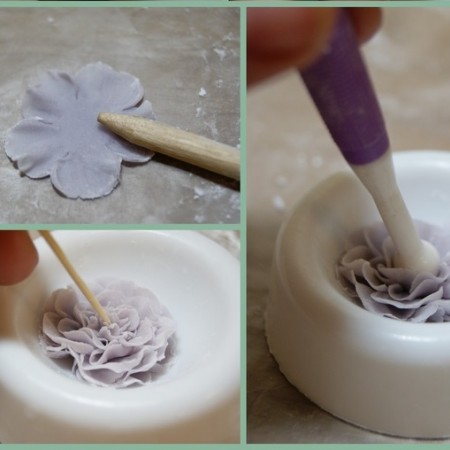 Dubenėlis cukrinėms gėlėms formuoti, Ø 4,0 cm