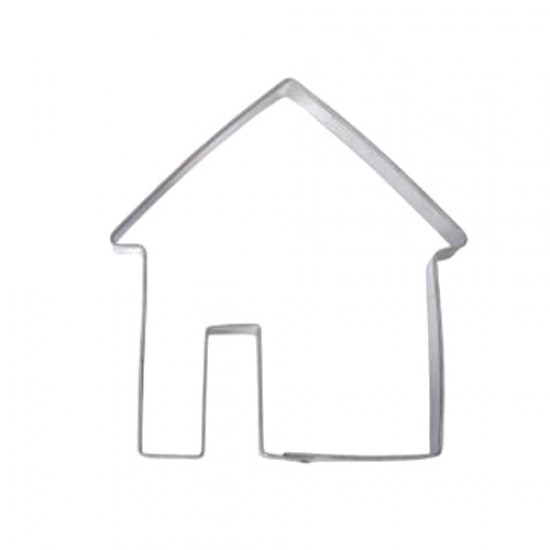 Formelė "Namelis" užkabinamiems sausainiams gaminti, 6,3 cm Formelė "Namelis" užkabinamiems sausainiams gaminti, 6,3 cm