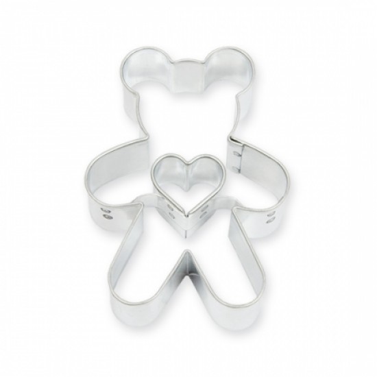 Formelė "Meškiukas su širdele", 5 cm Formelė "Meškiukas su širdele", 5 cm