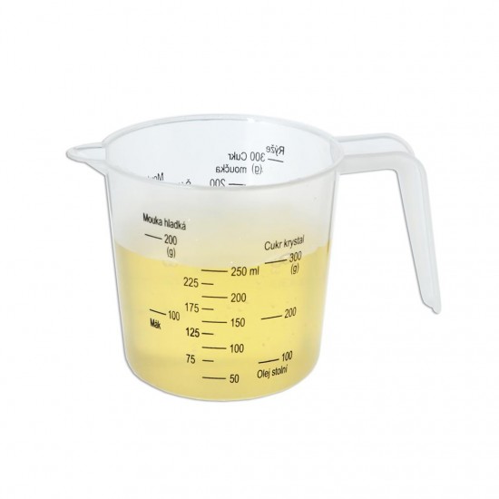 Graduotas matavimo indas, 250 ml Graduotas matavimo indas, 250 ml