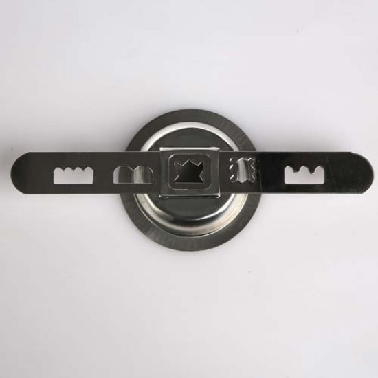 Sausainių per mėsmalę forma Nr. 10, Ø 7,6 cm Sausainių per mėsmalę forma Nr. 10, Ø 7,6 cm