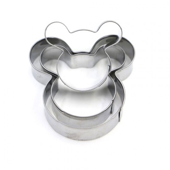 Formelės meduoliams "Peliukai Mickey Mouse", 3 vnt. Formelės meduoliams "Peliukai Mickey Mouse", 3 vnt.
