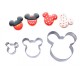 Formelės meduoliams "Peliukai Mickey Mouse", 3 vnt. Formelės meduoliams "Peliukai Mickey Mouse", 3 vnt.