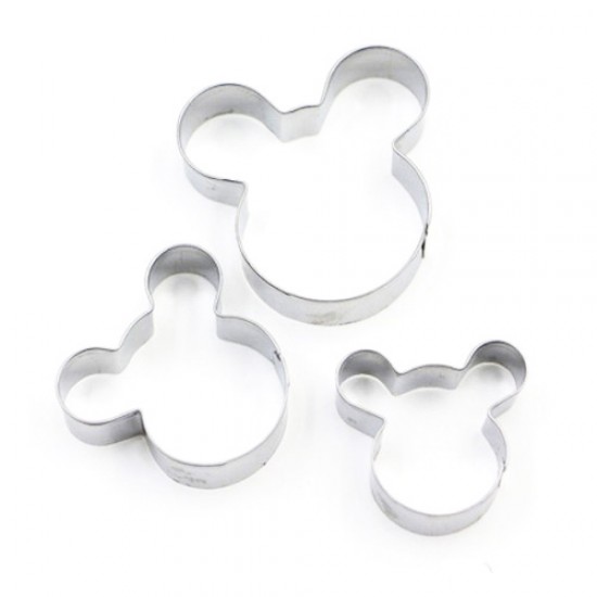 Formelės meduoliams "Peliukai Mickey Mouse", 3 vnt. Formelės meduoliams "Peliukai Mickey Mouse", 3 vnt.