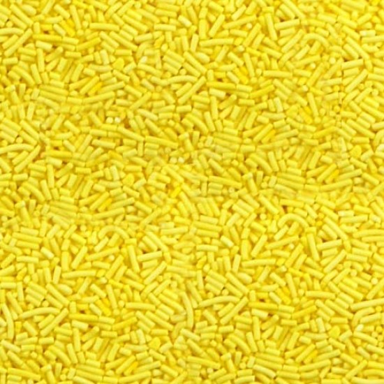 Cukriniai pabarstukai geltonos spalvos, 60 g Cukriniai pabarstukai geltonos spalvos, 60 g