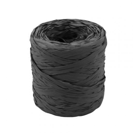 Juodos spalvos pakavimo juostelė, 100 cm 