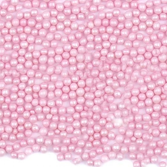 Cukriniai perlai rožinės spalvos, 60 g Cukriniai perlai rožinės spalvos, 60 g