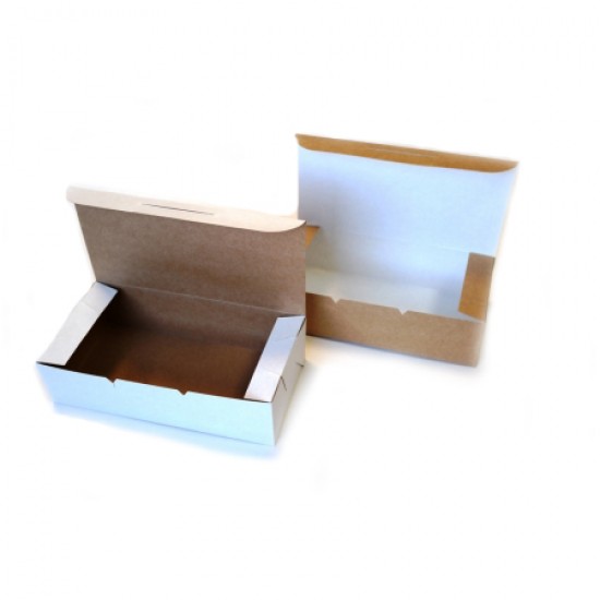 Dėžutės kepiniams, 5 vnt. 21,7x11,0x5,8 cm Dėžutės kepiniams, 5 vnt. 21,7x11,0x5,8 cm