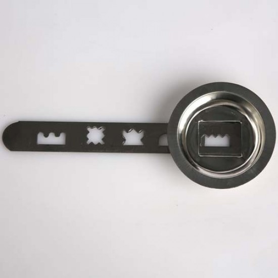 Sausainių per mėsmalę forma Nr. 10, Ø 7,6 cm Sausainių per mėsmalę forma Nr. 10, Ø 7,6 cm