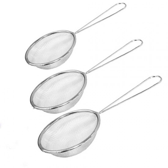 Sietelių rinkinys, Ø 8,10,12 cm Sietelių rinkinys, Ø 8,10,12 cm