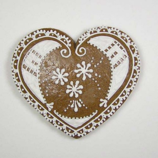 Formelė meduoliams "Širdelė", 10 cm Formelė meduoliams "Širdelė", 10 cm