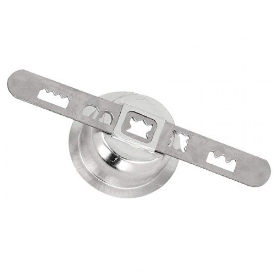 Sausainių per mėsmalę forma Nr. 10, Ø 7,6 cm Sausainių per mėsmalę forma Nr. 10, Ø 7,6 cm