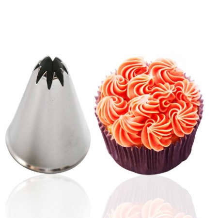 Antgalis "Kriauklytė", 8 dantukai