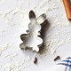 Formelė "Velykinis zuikutis", 7,0 cm Formelė "Velykinis zuikutis", 7,0 cm