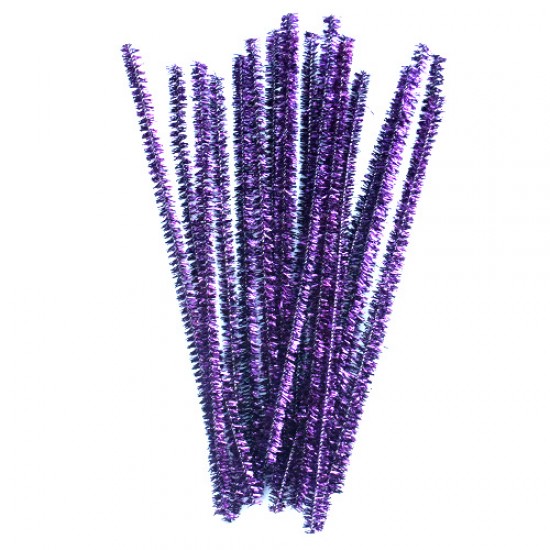 Blizgančios violetinės vielutės, 10 vnt. Blizgančios violetinės vielutės, 10 vnt.