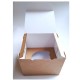 Dėžutės keksiukams, 2 vnt., 10x10x9 cm
