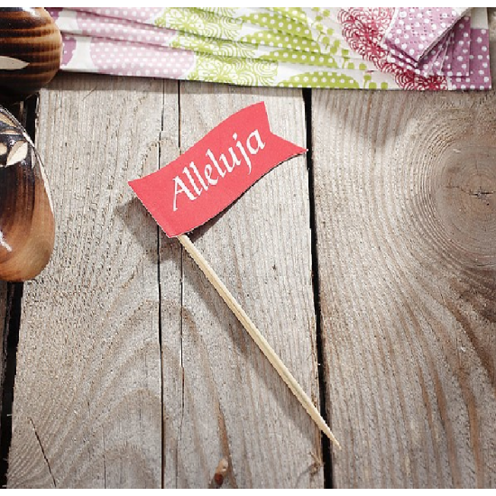 Velykinis smeigtukas "Alleluja" Velykinis smeigtukas "Alleluja"