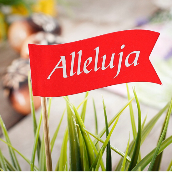 Velykinis smeigtukas "Alleluja" Velykinis smeigtukas "Alleluja"